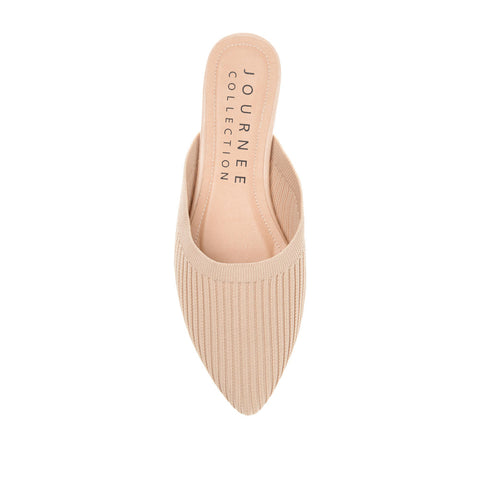 Journee Collection Women's Beige Aniee Slipper |Journee Collection In Lebanon