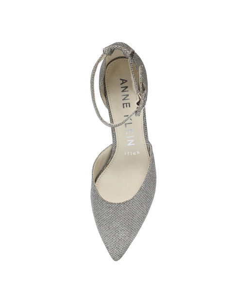 Anne Klein Women's Silver Fabulist Comfortable Fashion Pump Heel | Anne Klein In Lebanon