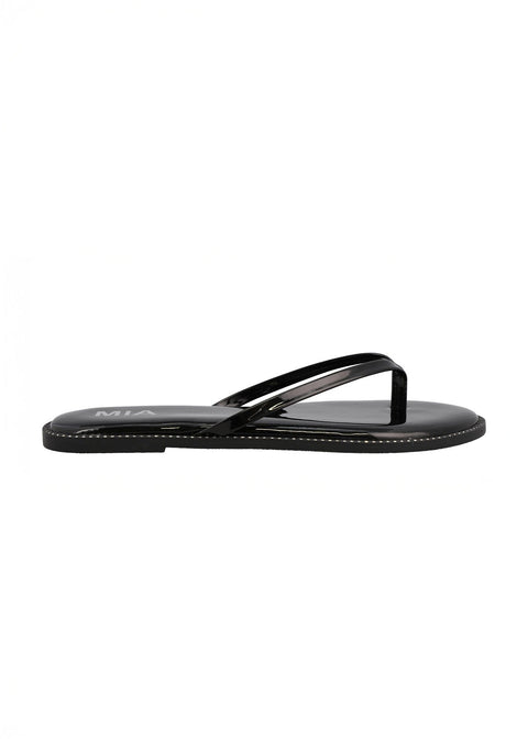 Mia Women's Black Aster Sandals | Mia In Lebanon