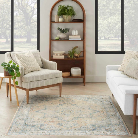 Nourison Beige Astra Machine Washable doormat 2 ft. x 4 ft Rug | Nourison In Lebanon