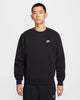 Nike Men's Black Club Crew Fleece Sweatshirt | Nike In Lebanon