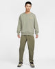 Nike Men's Khaki Green Club Woven Tapered Trousers | Nike In Lebanon