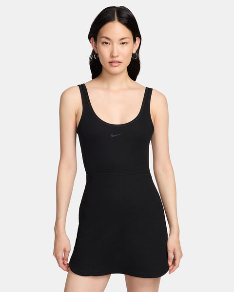Nike Women's Black One Dri-FIT Scoop Neck Sleeveless Dress | Nike In Lebanon