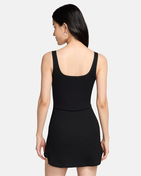 Nike Women's Black One Dri-FIT Scoop Neck Sleeveless Dress | Nike In Lebanon