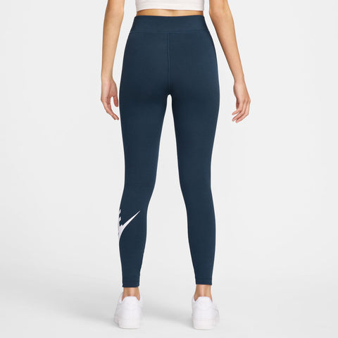 Nike Women's Navy & White Classic High Rise Leggings | Nike In Lebanon