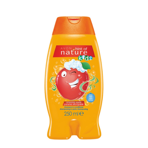 Avon Natural Kids Tear Free Shampoo & Conditioner Amazing Apple Scent 250ml | Avon In Lebanon