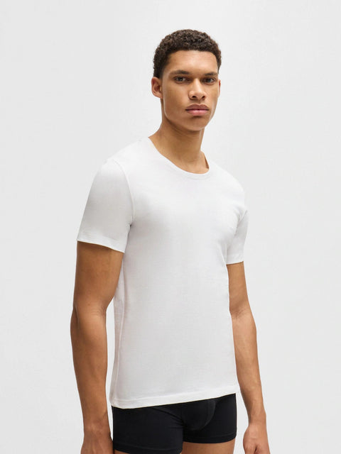 HUGO BOSS Men's Multi Color Pack Of 3 Cotton Crewneck T-Shirts | HUGO BOSS In Lebanon