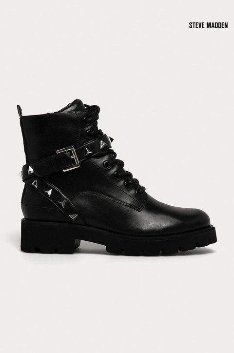 Steve Madden Women's Black Leather Boots |Steve Madden in Lebanon