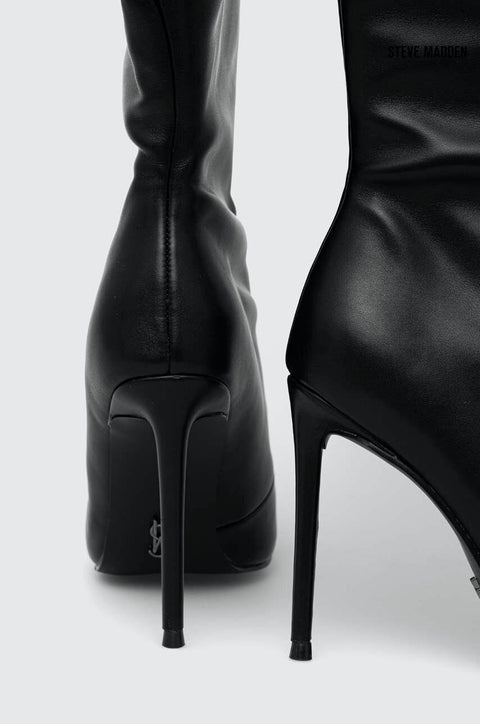 Steve Madden Women's Black Vanguard Heeled Boots | Steve Madden in Lebanon