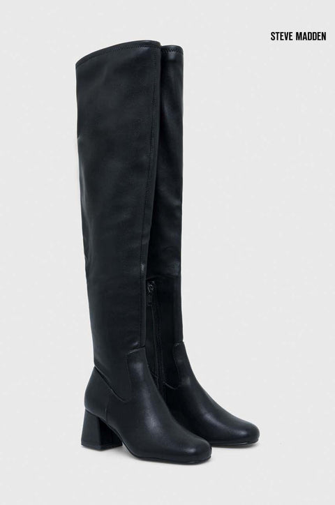 Steve Madden Women's Black Capacity Heeled Boots | Steve Madden in Lebanon