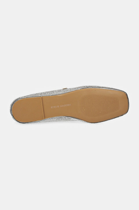 Steve Madden Women's Silver Ezri-R Ballet Flats | Steve Madden In Lebanon