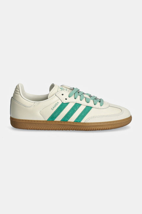 Adidas Women's Off White Samba Sneakers | Adidas In Lebanon