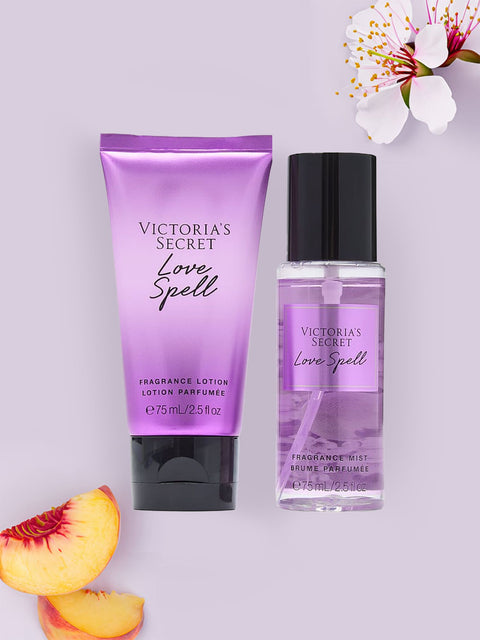Victoria Secret Women's Love Spell Mini Fragrance Mist 75ml & Lotion Set 75 ml | Victoria Secret In Lebanon