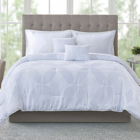 Addison Park Lynx 9-Pc. Tonal Jacquard Queen Comforter Set Bedding - New with box/tags abt14 shr