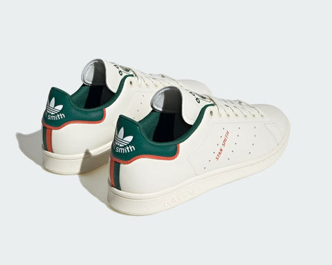 Adidas Men's White & Green Stan Smith Sneakers | Adidas In Lebanon
