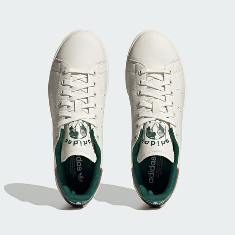 Adidas Men's White & Green Stan Smith Sneakers | Adidas In Lebanon