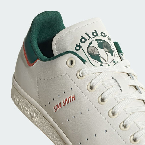 Adidas Men's White & Green Stan Smith Sneakers | Adidas In Lebanon