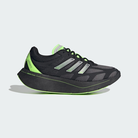 Adidas Men's Core Black/Grey Four/Signal Green Adizero Aruku Sneakers | Adidas In Lebanon