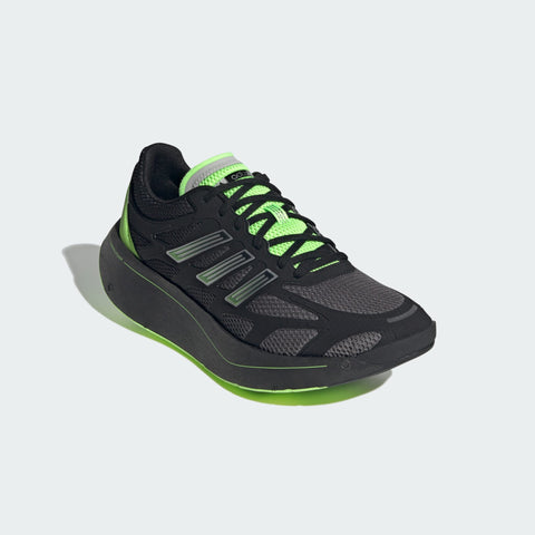 Adidas Men's Core Black/Grey Four/Signal Green Adizero Aruku Sneakers | Adidas In Lebanon