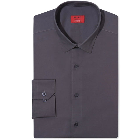 Alfani Men's Dark Gray Shirt ABF3984