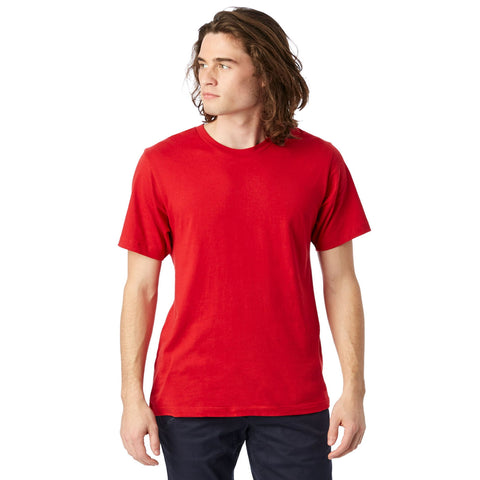 Alternative Men's Red Crew Neck Cotton T-Shirt | Alternative In Lebanon