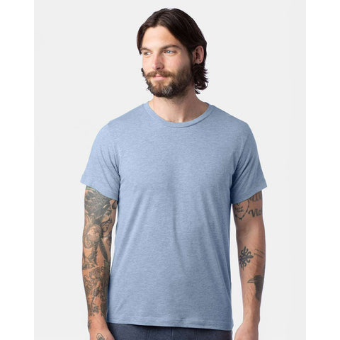 Alternative Men's Blue Eco Crew Neck T-Shirt |Alternative In Lebanon