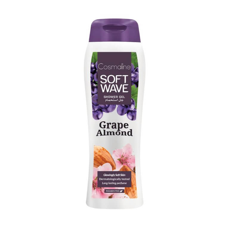 Cosmaline Soft Wave Shower Gel Grape & Almond 400ml