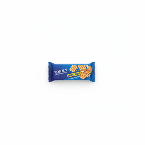 Roshen Wafers Sandwic Extra Crunch Vanilla Cream 142g| Roshen In Lebanon