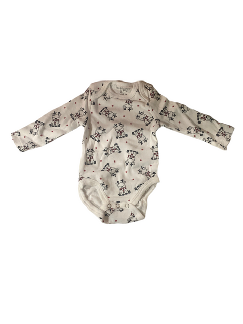 Sinsay Baby Girl's Pink & White Bodysuit | Sinsay In Lebanon