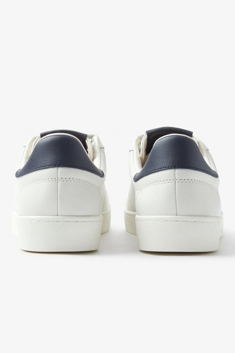 Fred Perry Men's White Spencer Leather Sneakers |Fred Perry In Lebanon