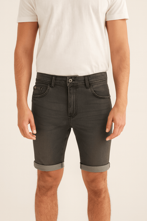 Rebel Men's Dark Grey Porto Short | Rebel In Lebanon