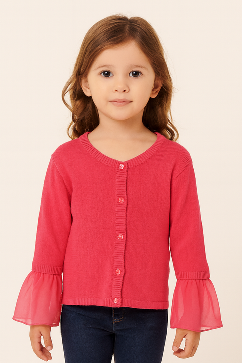Boboli Girl's Pink Long-Sleeve Sweatshirts| Boboli in Lebanon