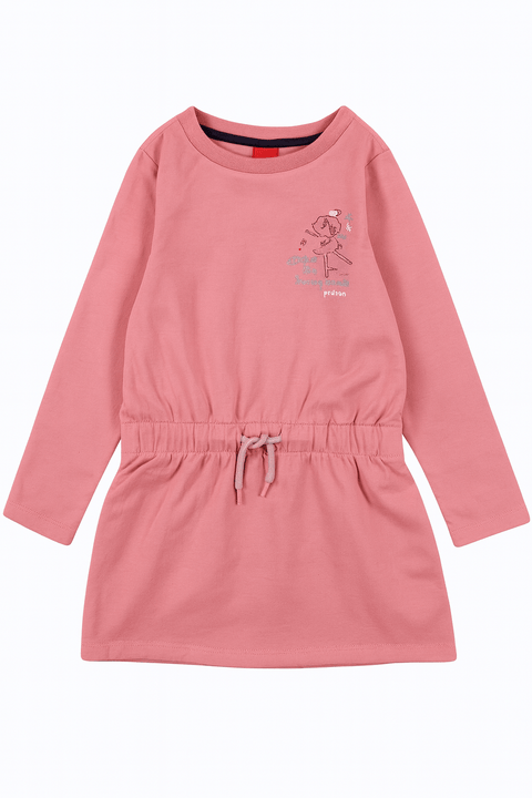 S.Oliver Girl's Pink Long-Sleeve Dress |S.Oliver in Lebanon