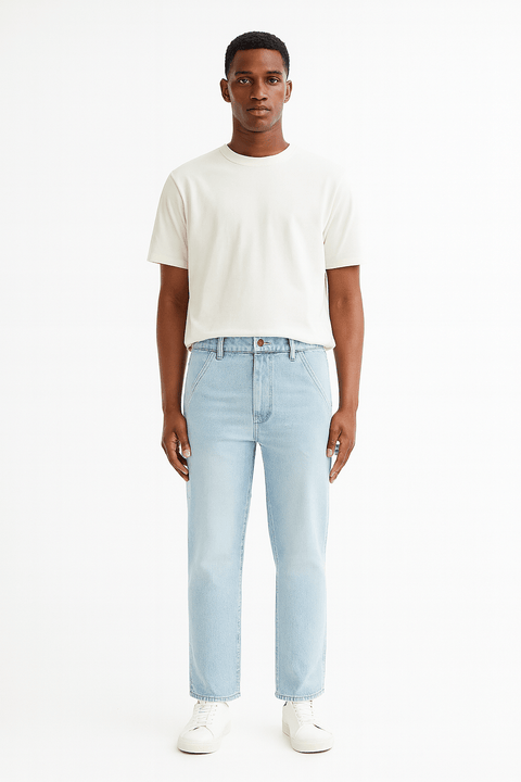 Lee Men's Light Blue Carpenter Relaxed Jeans |Lee In Lebanon