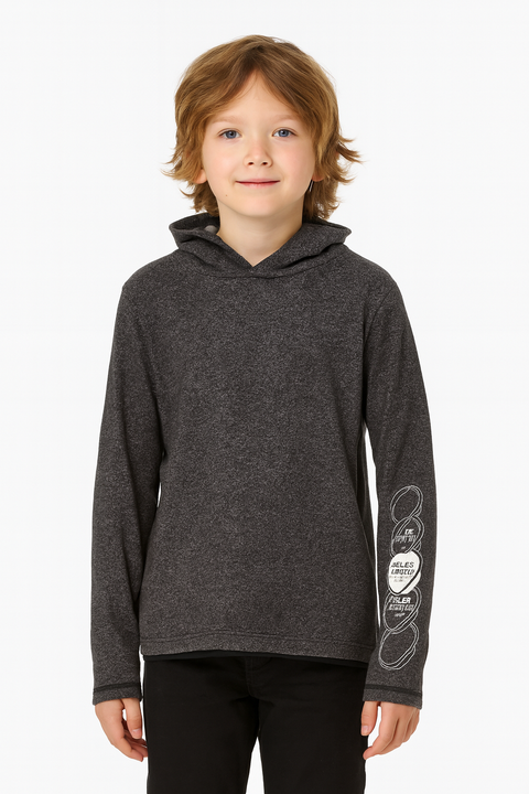 S.Oliver Boy's Grey Long-Sleeve Hoodie |S.Oliver in Lebanon