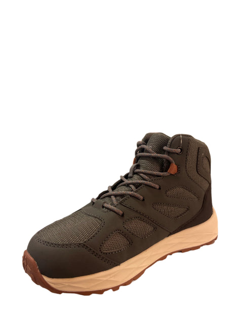 Jack Wolfskin Boy's Dark Green Woodland 2 Texapore Mid K |Jack Wolfskin in Lebanon