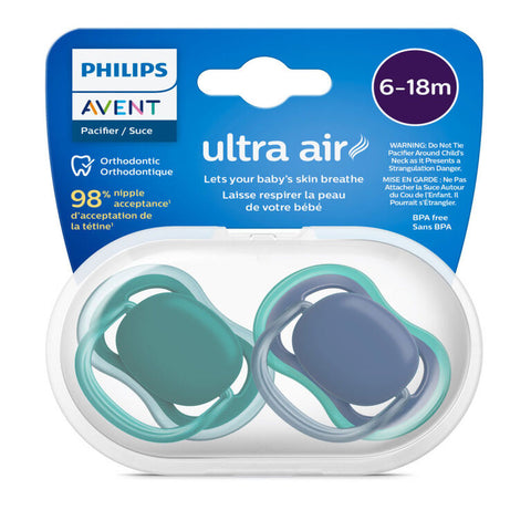 Philips Avent Pack Of 2 Ultra Air Pacifier | Philips In Lebanon