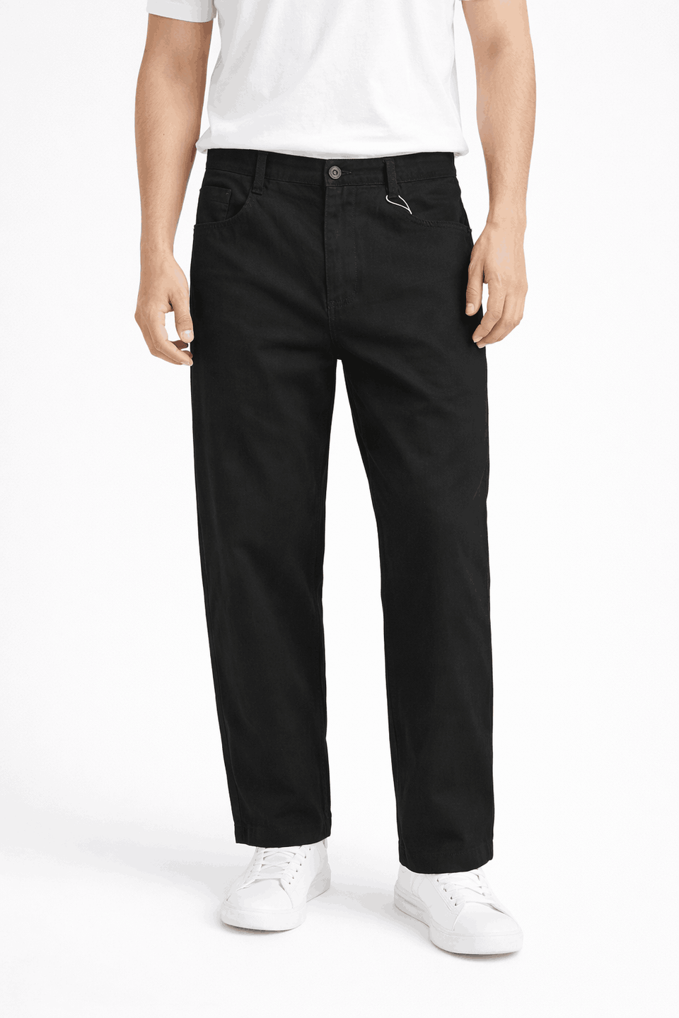 Celio Men's Black three-quarter Pants | Celio in Lebanon
