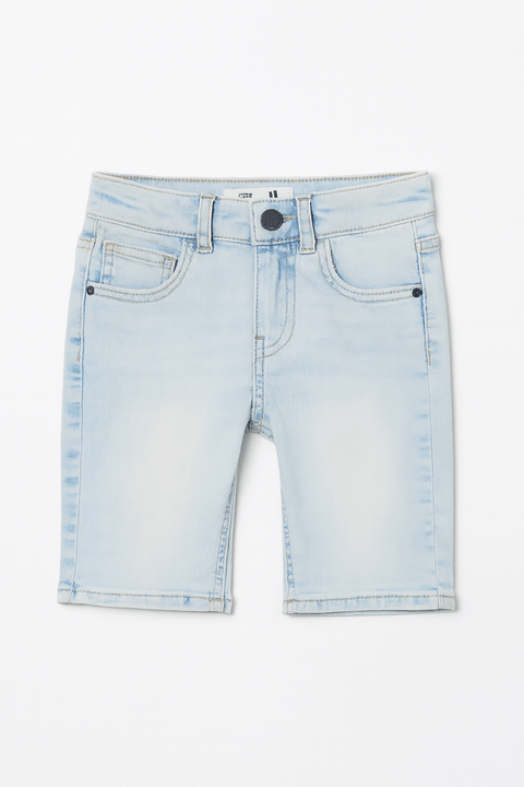 Cotton On Boy's Ollie 5-Pocket Slim Fit Denim Shorts |Cotton On In Lebanon
