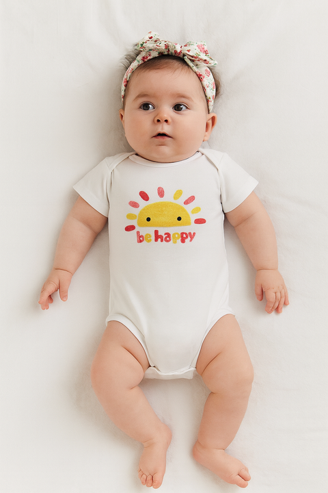 Sinsay Fox & Bunny Baby Girl's White Bodysuit | Sinsay In Lebanon