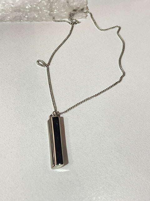 Asos Design Men's Silver Necklace ANA113 showroom