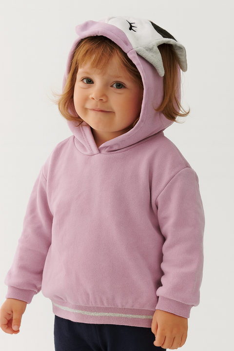 S.Oliver Baby Girl's Pink Long-Sleeve Hoodie| S.Oliver in Lebanon