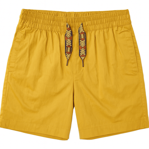 Sun Stone Men's Mustard Short's ABF3154