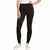 Max & Mia Women's Black High Rise French Terry Leggings