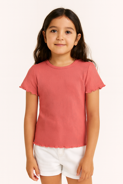 POMPdeLUX Girl's Brick  Short Sleeve T-Shirt |POMPdeLUX in Lebanon