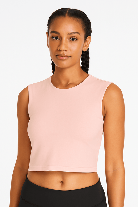 Puma Women's Pink Sleeveless  Top LMA226