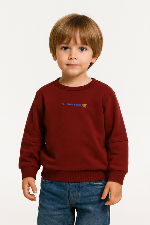 S.Oliver Boy's Burgundy Long-Sleeve Sweatshirt |S.Oliver in Lebanon