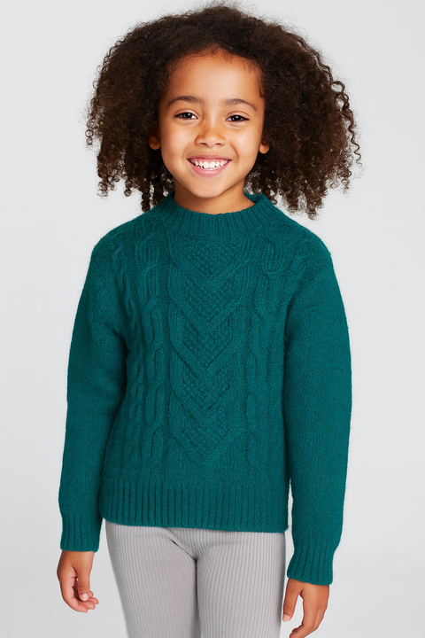 Epic Threads Girl's Aqua Long Sleeve Sweatshirt | Epic Threads In Lebanon