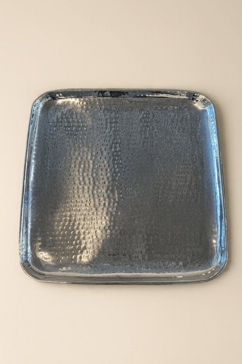 Lucky Tiger Stainless Steel Square Tray (AM-7199Y)