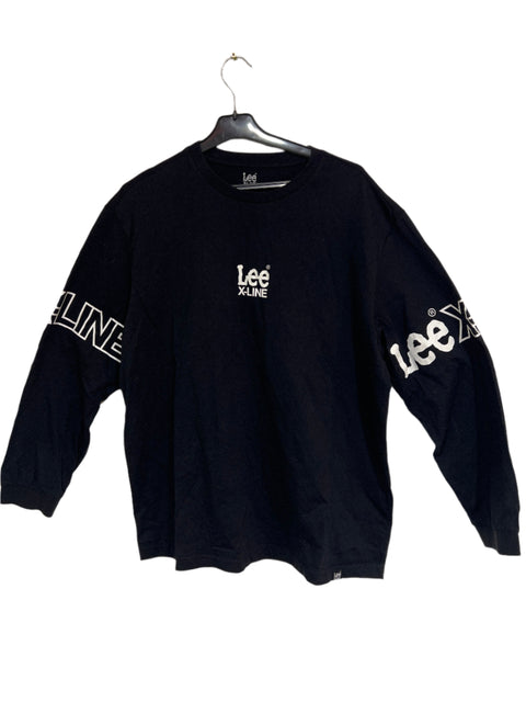 Lee Men's Black Long-Sleeve Sweatshirt | Lee In Lebanon